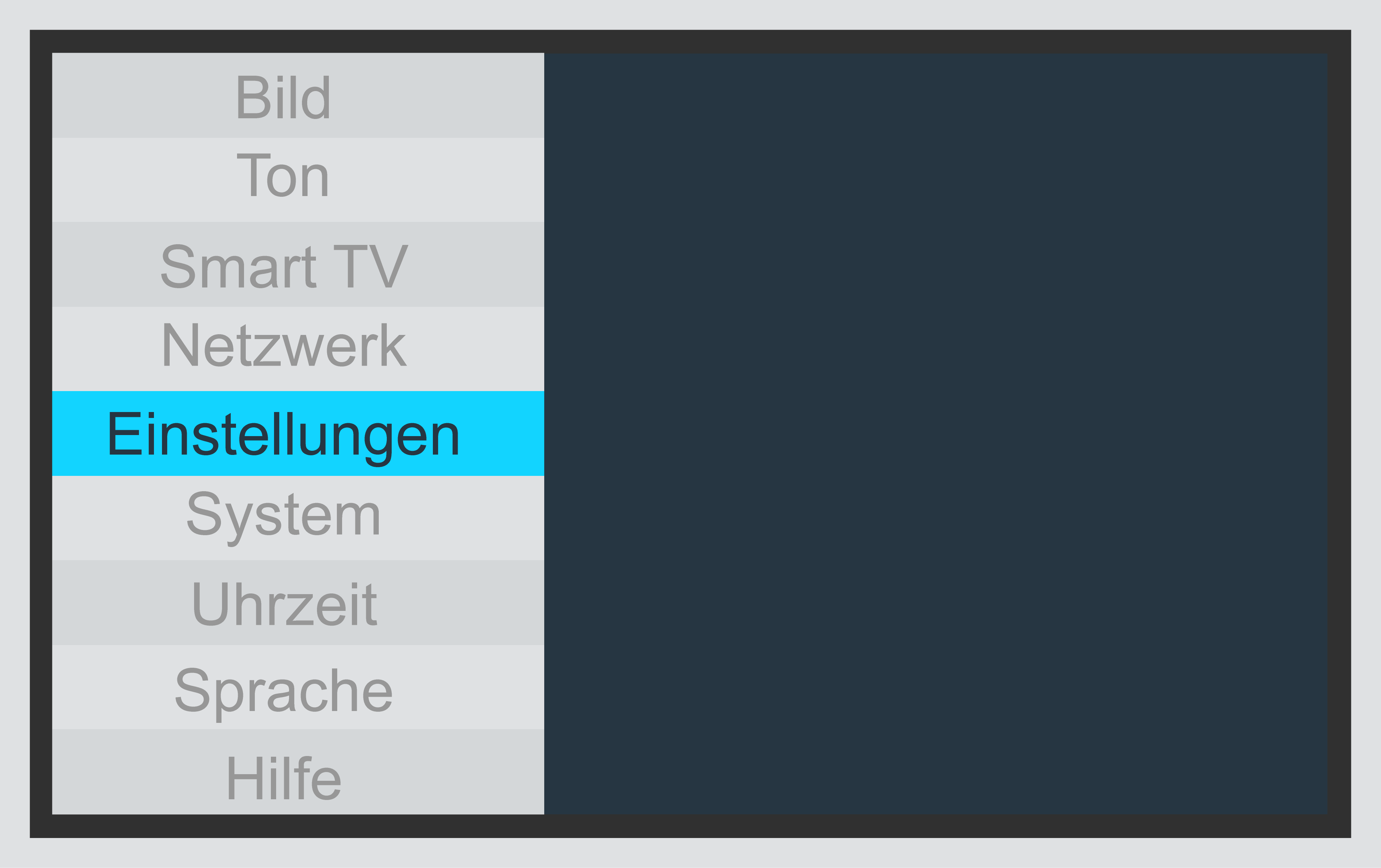 Sendersuchlauf Schritt 1