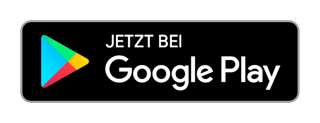 Google Play-Logo. Ein Klick auf das Bild führt zur Installation der App.